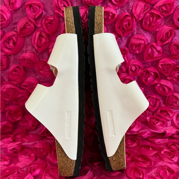 Birkenstock Arizona Patent birko-flor sandals - Picture 3 of 9